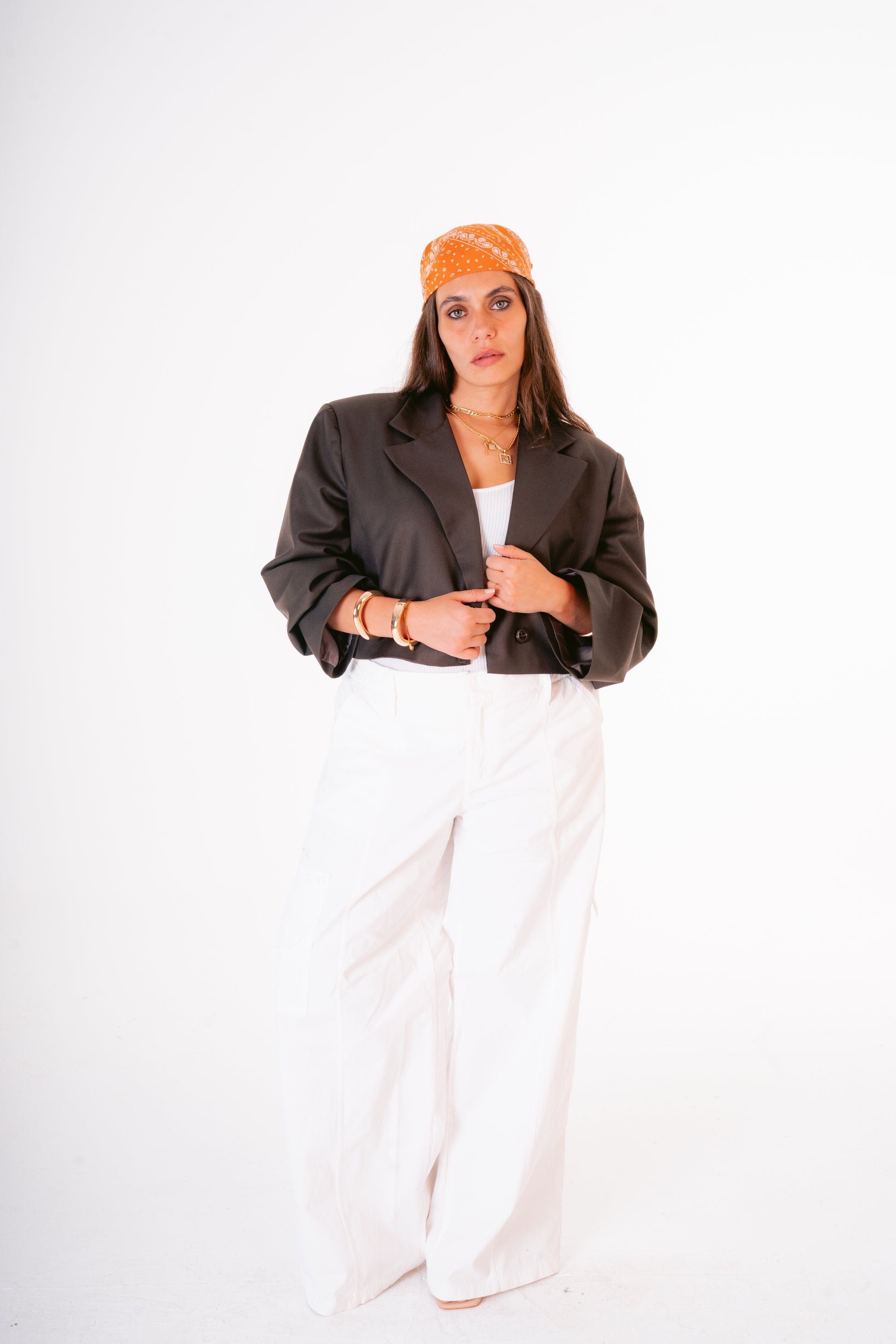 Espresso Boxy Blazer