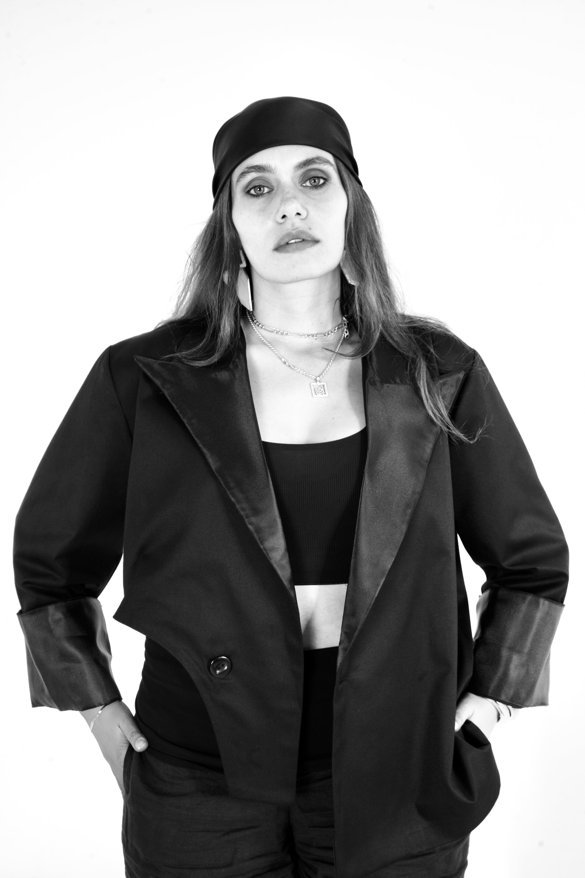Dual-Structure Blazer